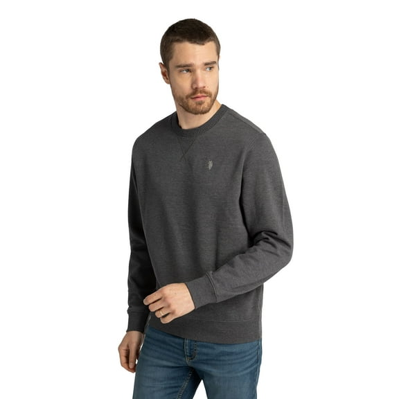U.S. Polo Assn. Men's Crewneck Fleece Sweatshirt