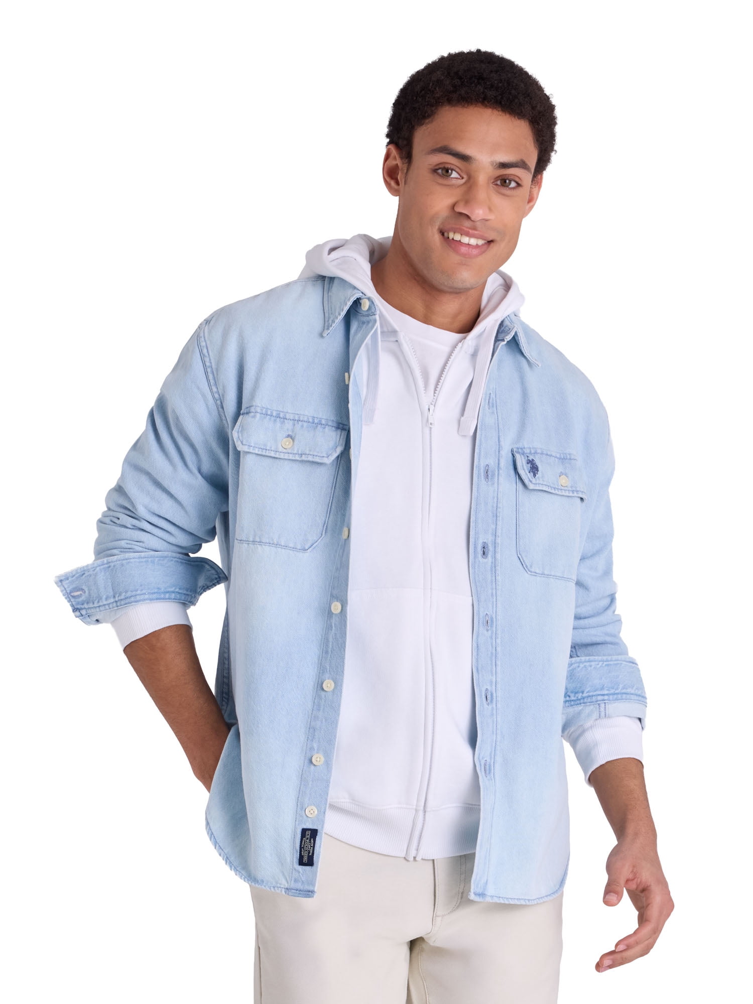 U.S. Polo Assn. Men's Essential Denim Shirt Jacket