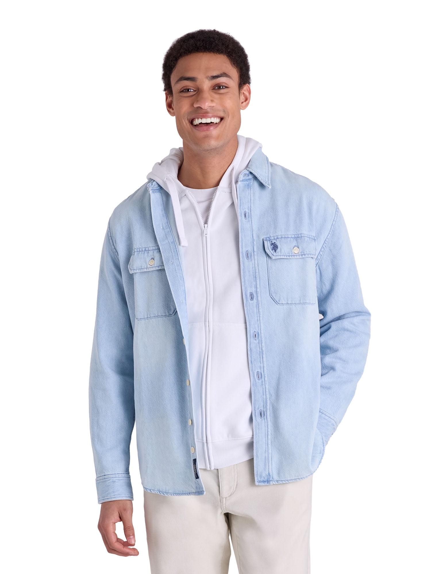 U.S. Polo Assn. Men's Essential Denim Shirt Jacket
