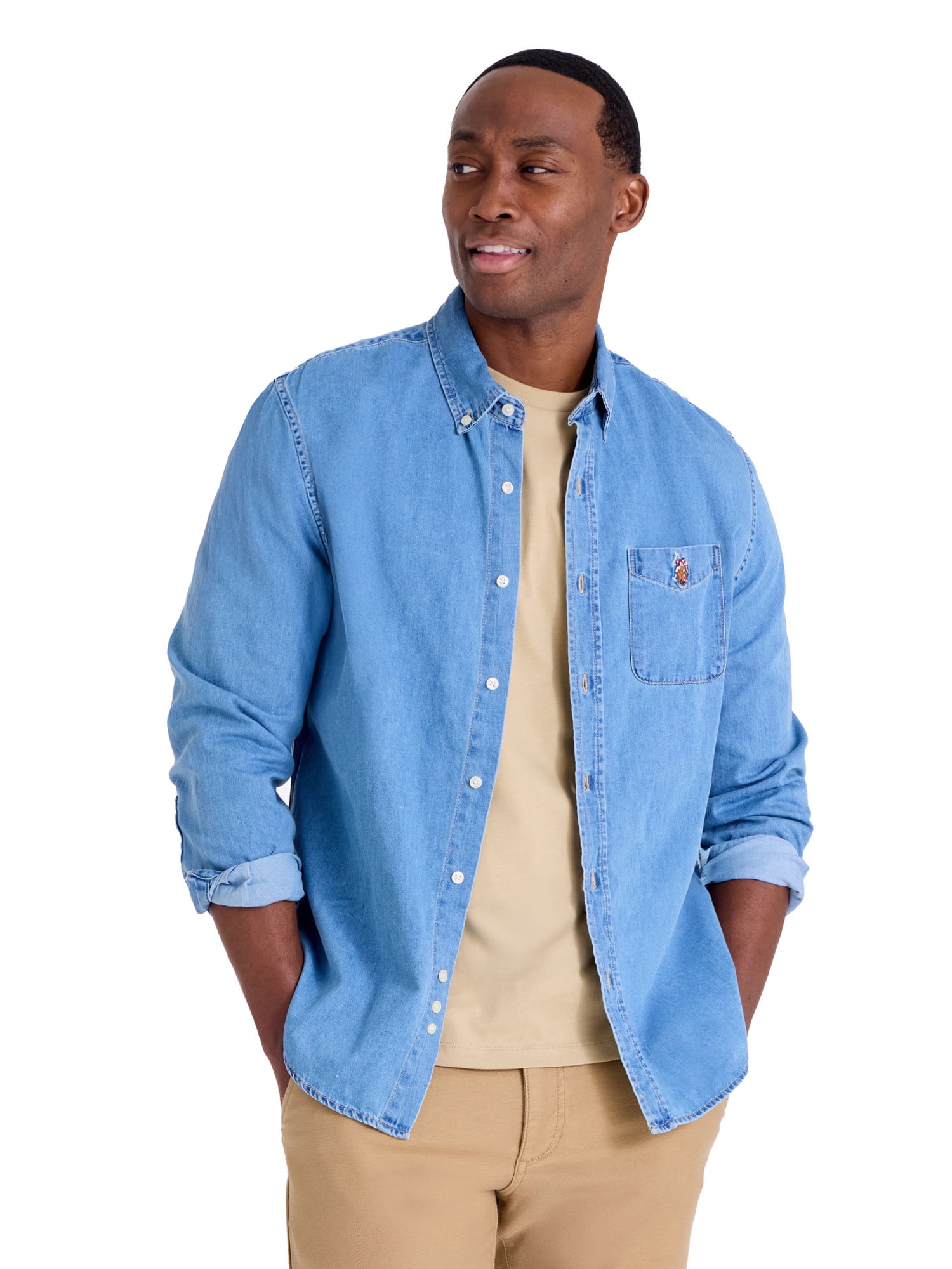 U.S. Polo Assn. Men's Denim Shirt