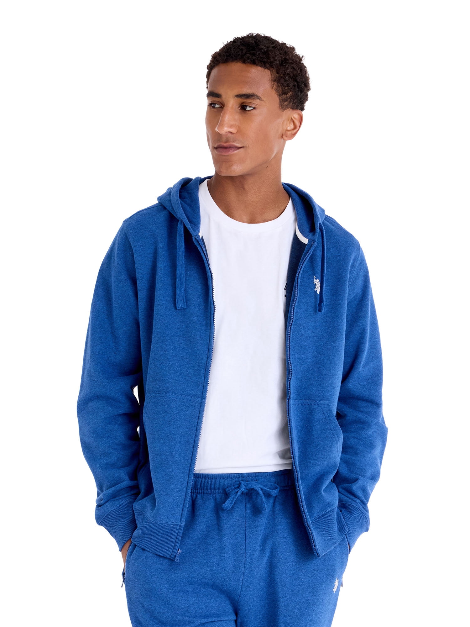 U.S. Polo Assn. Men's Everyday Full Zip Fleece Hoodie