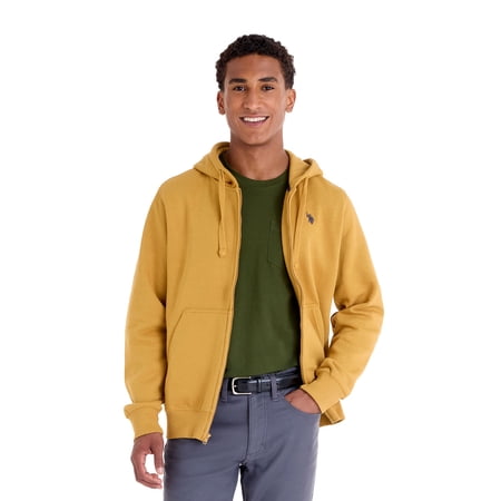 U.S. Polo Assn. Men's Everyday Full Zip Fleece Hoodie