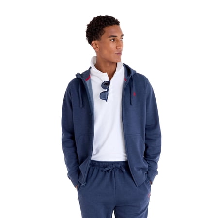 U.S. Polo Assn. Men's Everyday Full Zip Fleece Hoodie