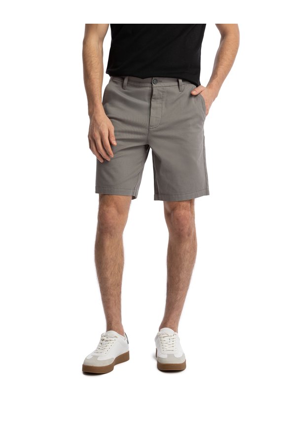 Men's Flat Front Shorts, 9" Inseam, Sizes 28-46