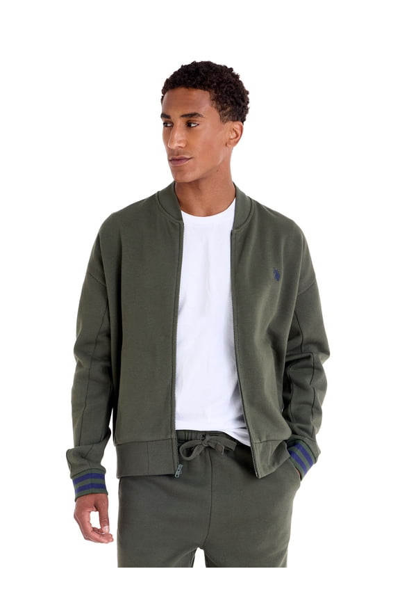 Men's Fleece Bomber Jacket