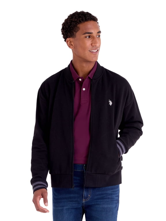 Men's Fleece Bomber Jacket
