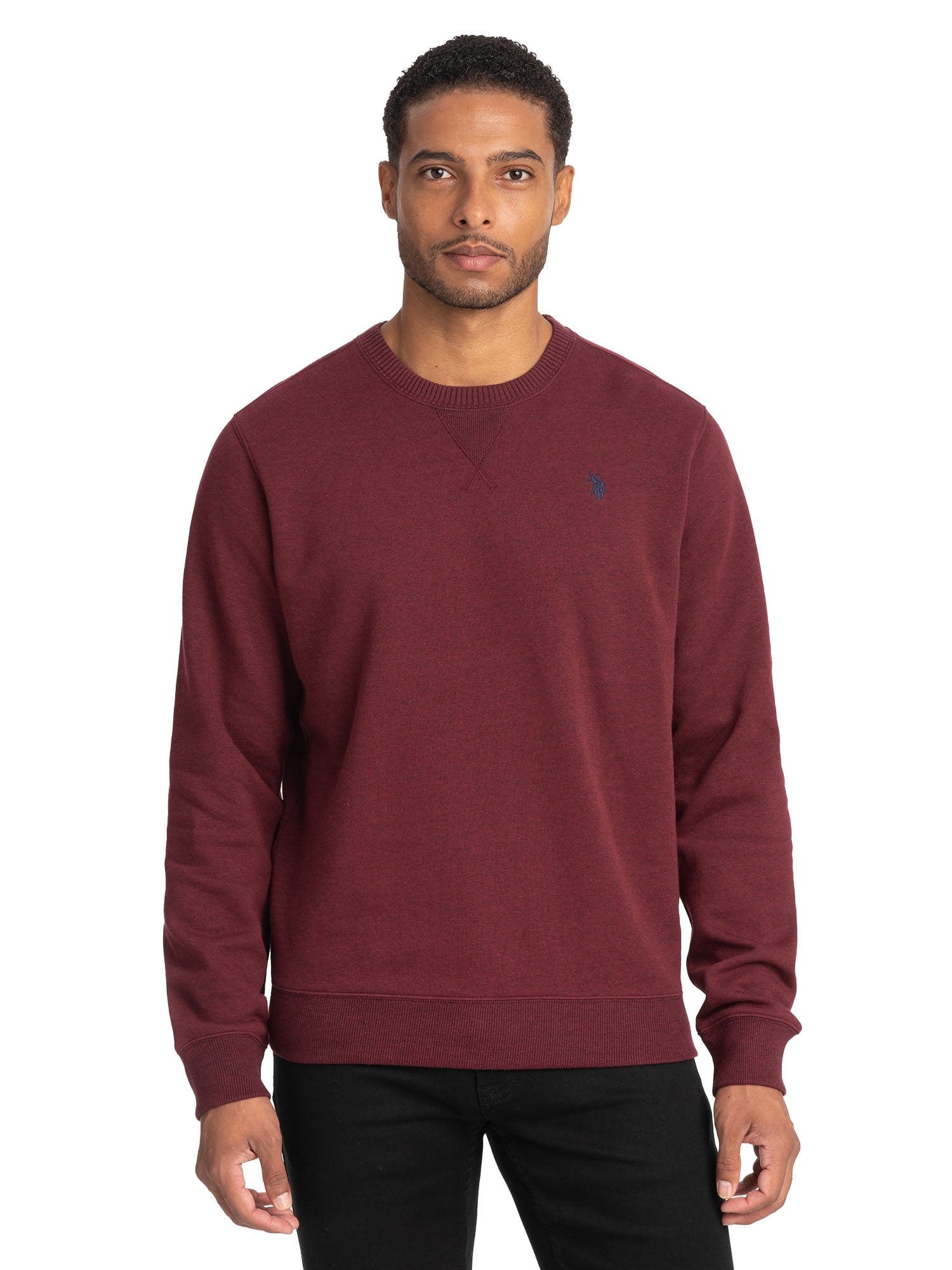 Smooth Fleece Polo Pullover 'Coal' main image 0