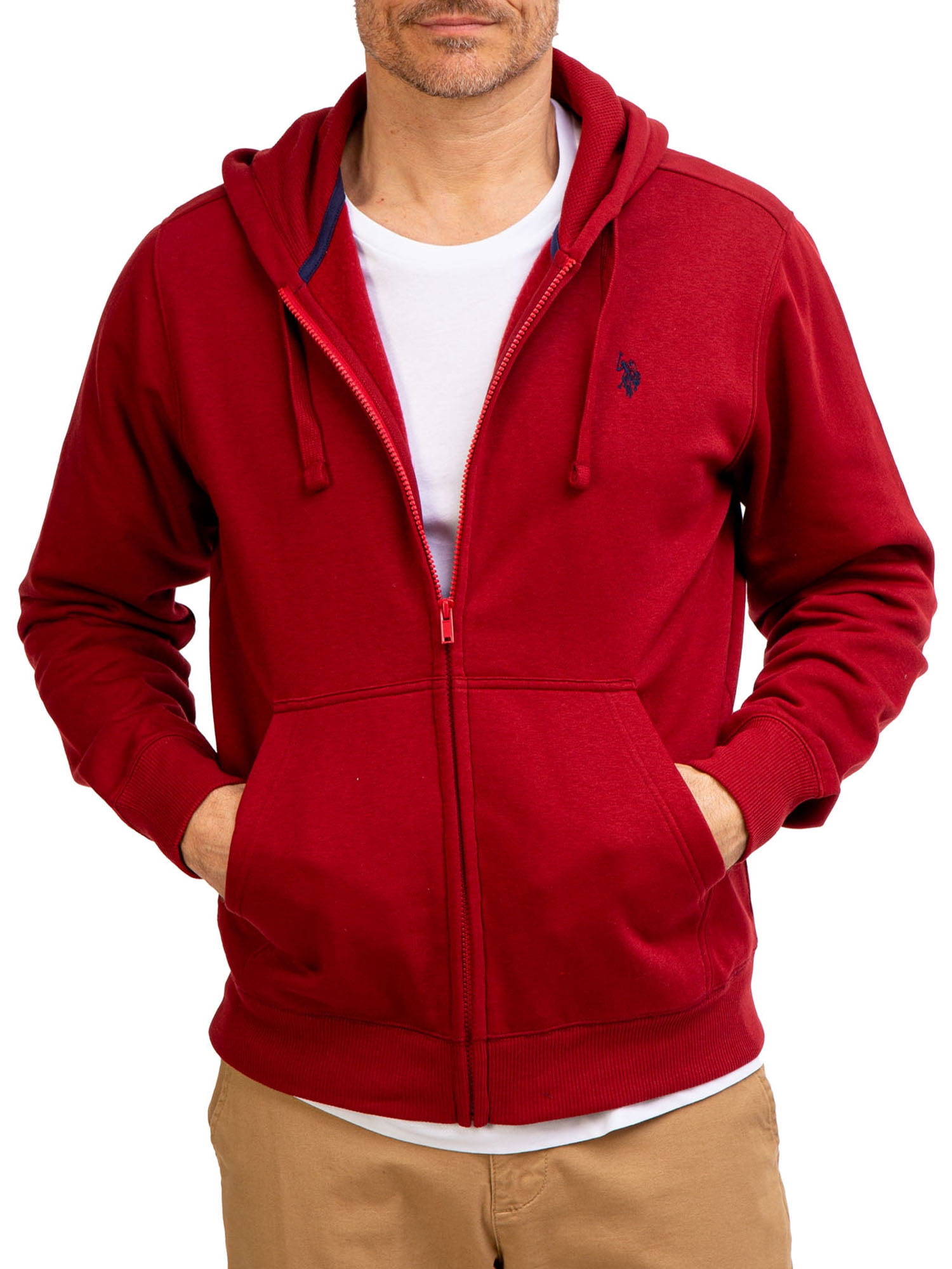 Red Polo Hoodies for Men - Up to 72% off