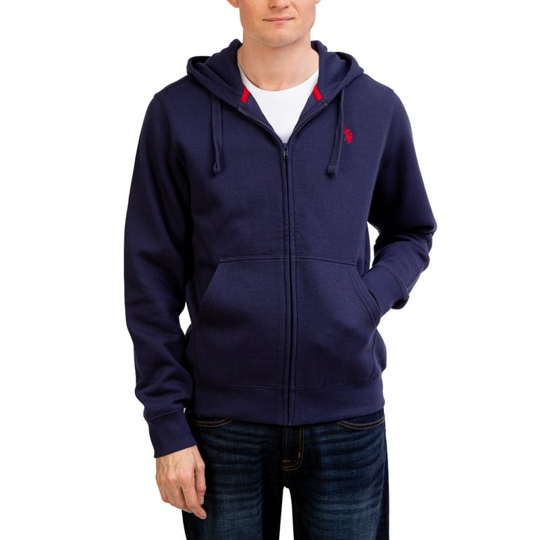 U.S. Polo Assn. Men's Full-Zip Fleece Hoodie 