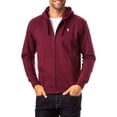 thumbnail image 1 of U.S. Polo Assn. Men's Fleece Full Zip Hoodie, 1 of 4