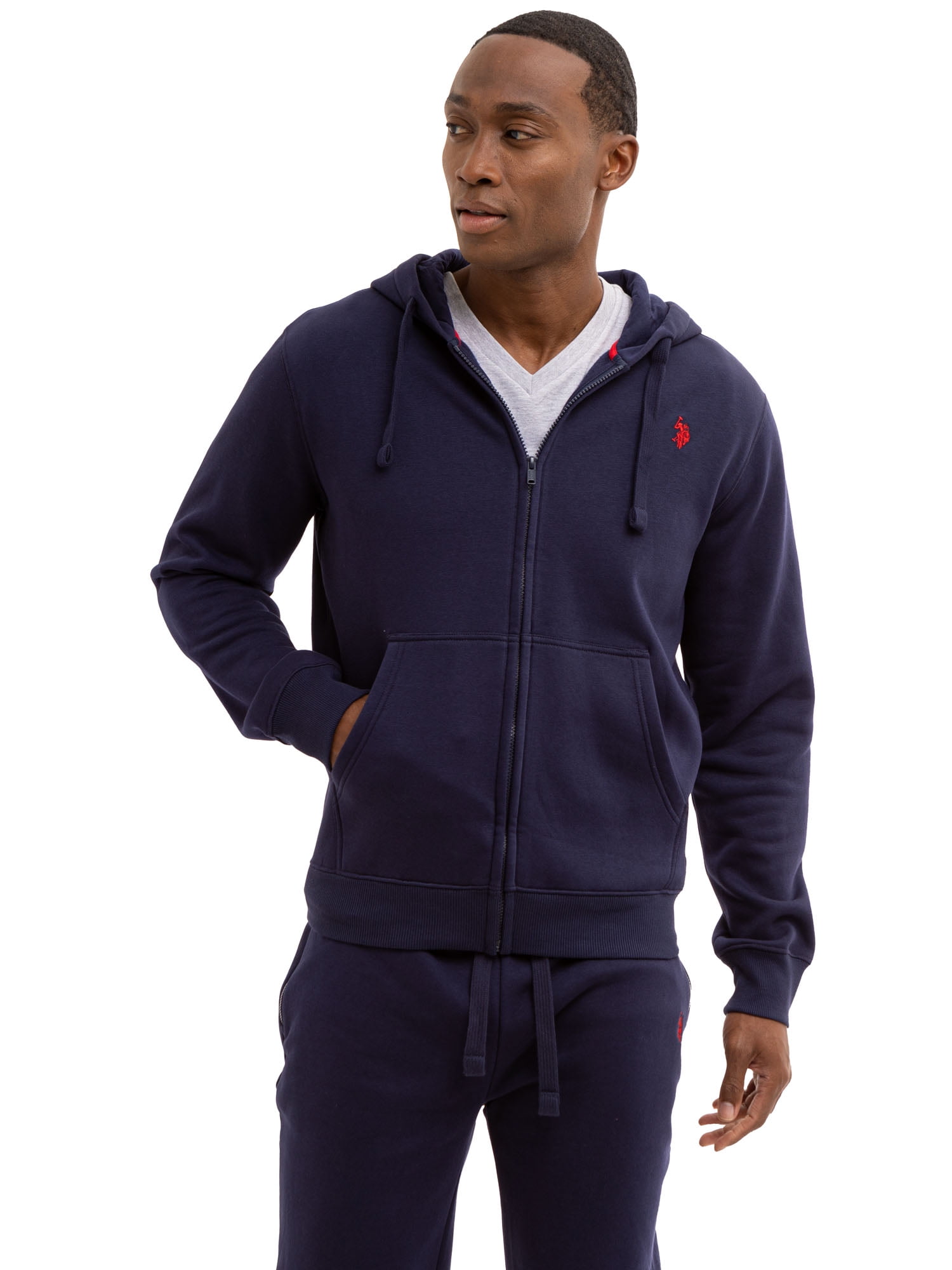 U.S. Polo Assn. Men's Fleece Hoodie - Walmart.com