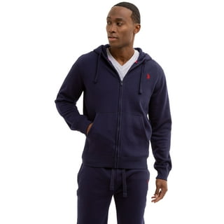 U.S. Polo Assn. Men's Fleece Full Zip Hoodie - Walmart.com