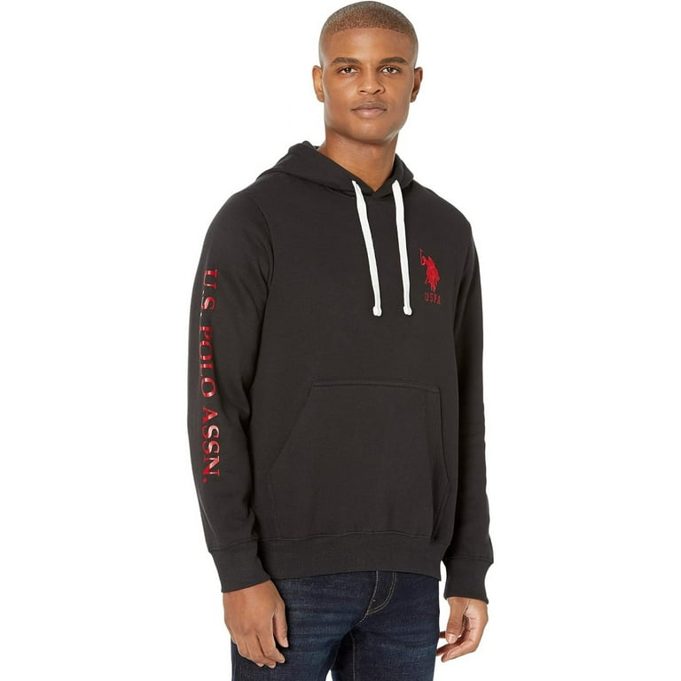 Mens big pony polo hoodie sale