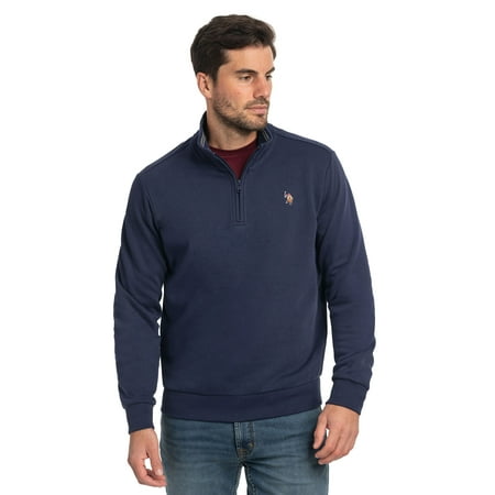 U.S. Polo Assn. Men's Fleece Quarter Zip Pullover