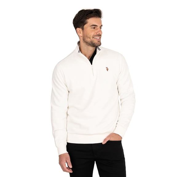 U.S. Polo Assn. Men's Fleece Quarter Zip Pullover