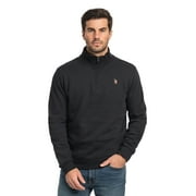 U.S. Polo Assn. Mens Fleece Quarter Zip Pullover