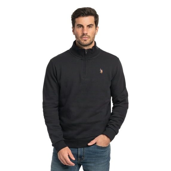 U.S. Polo Assn. Men's Fleece Quarter Zip Pullover