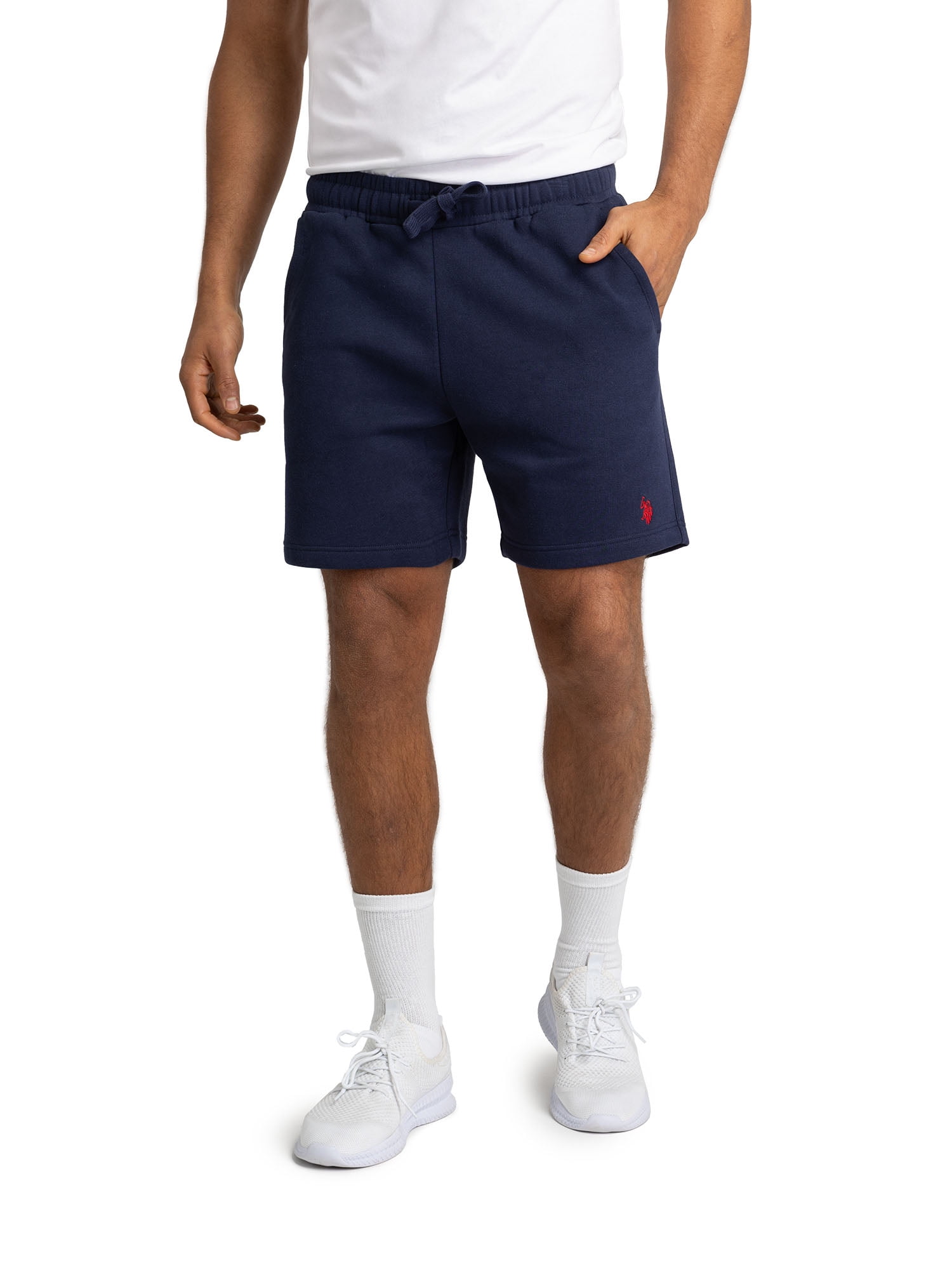 U.S. Polo Assn. Men's Fleece Short, 7" Inseam, Sizes XS-3XL