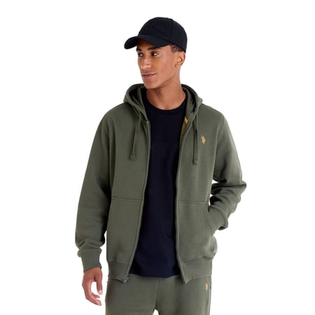 U.S. Polo Assn. Men's Everyday Full Zip Fleece Hoodie