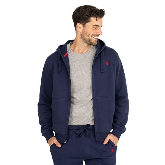 U.S. Polo Assn. Men's Everyday Full Zip Fleece Hoodie