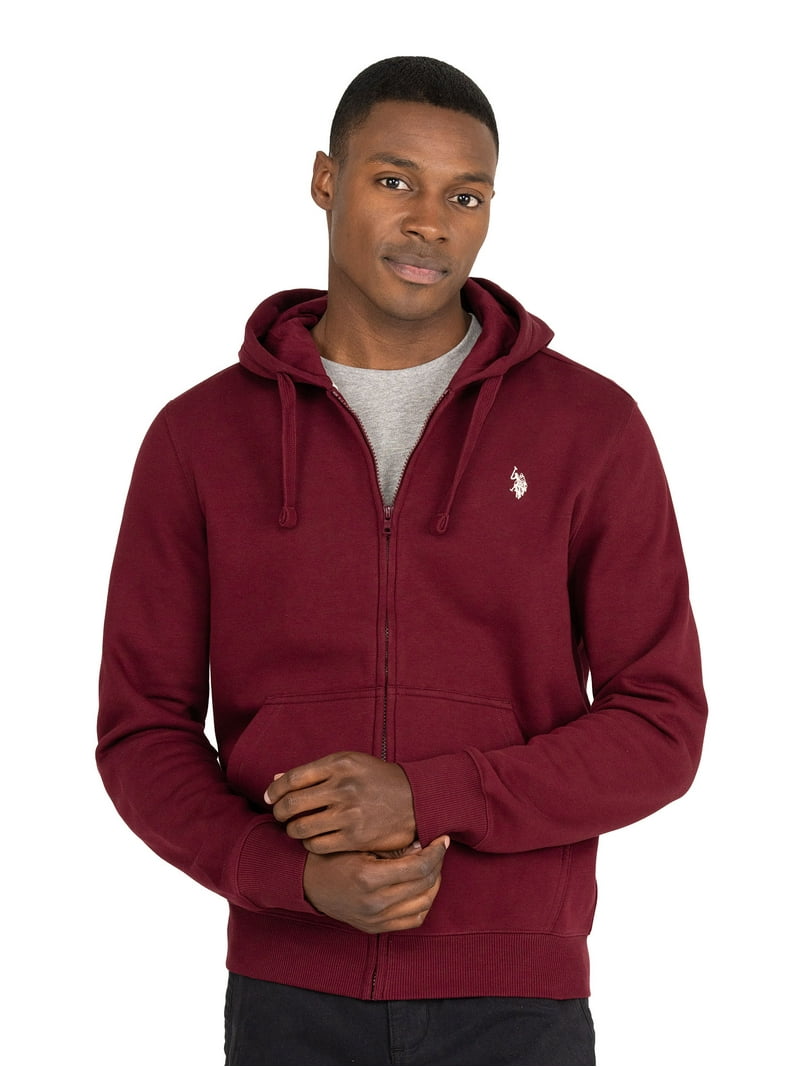 Zip Hoodie Maroon Manchester United Hoodie Belgium FA Adidas - Main Image