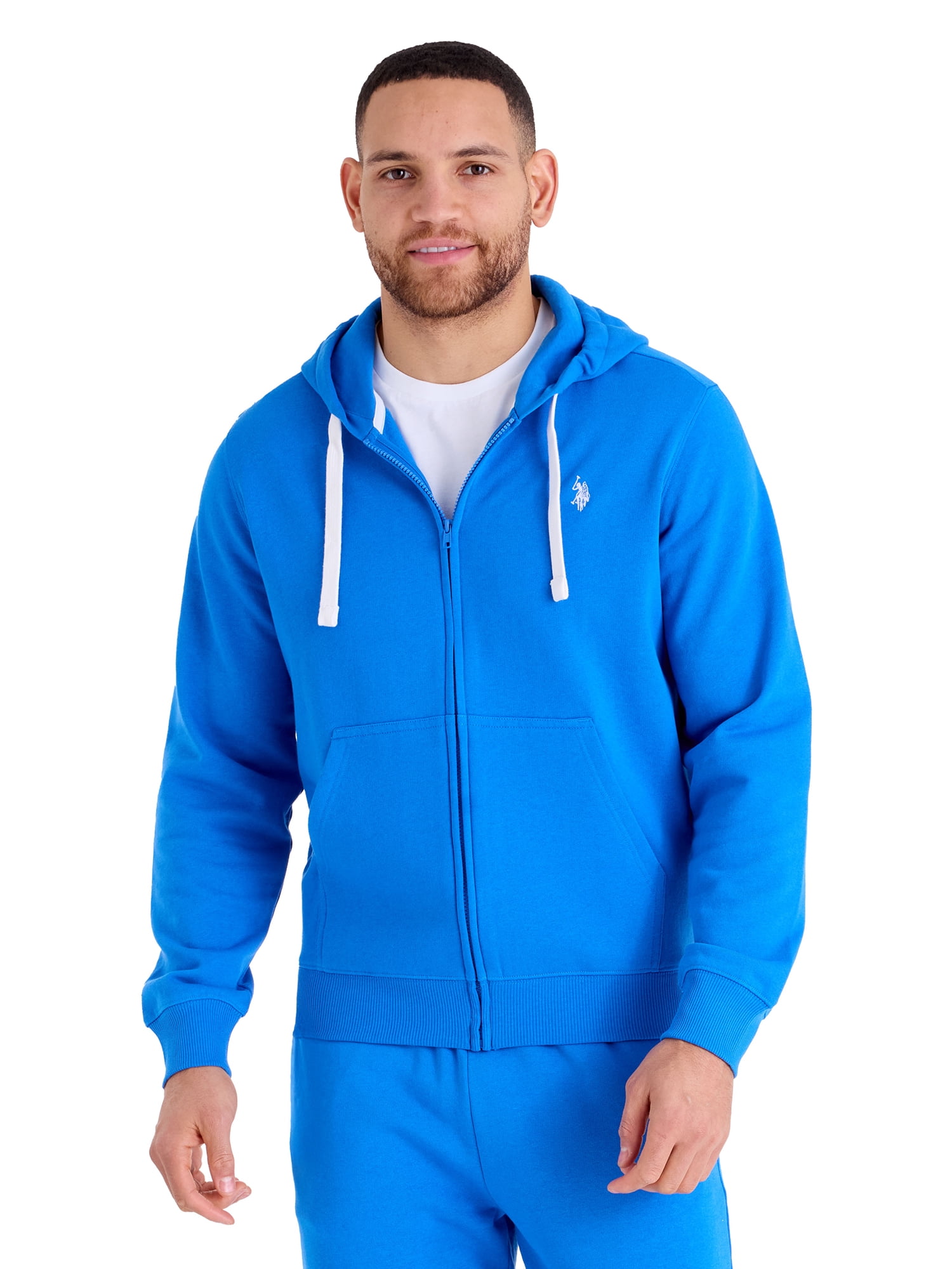 U.S. Polo Assn. Men's Everyday Full Zip Fleece Hoodie