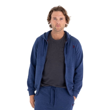 U.S. Polo Assn. Men's Everyday Full Zip Fleece Hoodie
