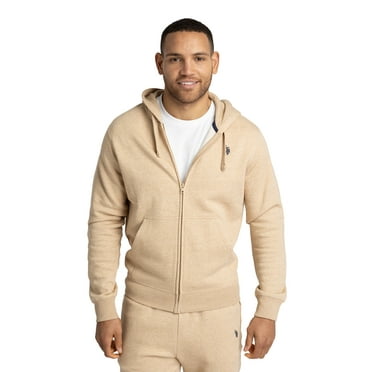 U.S. Polo Assn. Men's Full Zip Fleece Hoodie