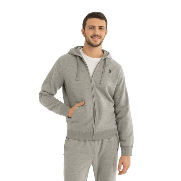 U.S. Polo Assn. Men's Everyday Full Zip Fleece Hoodie