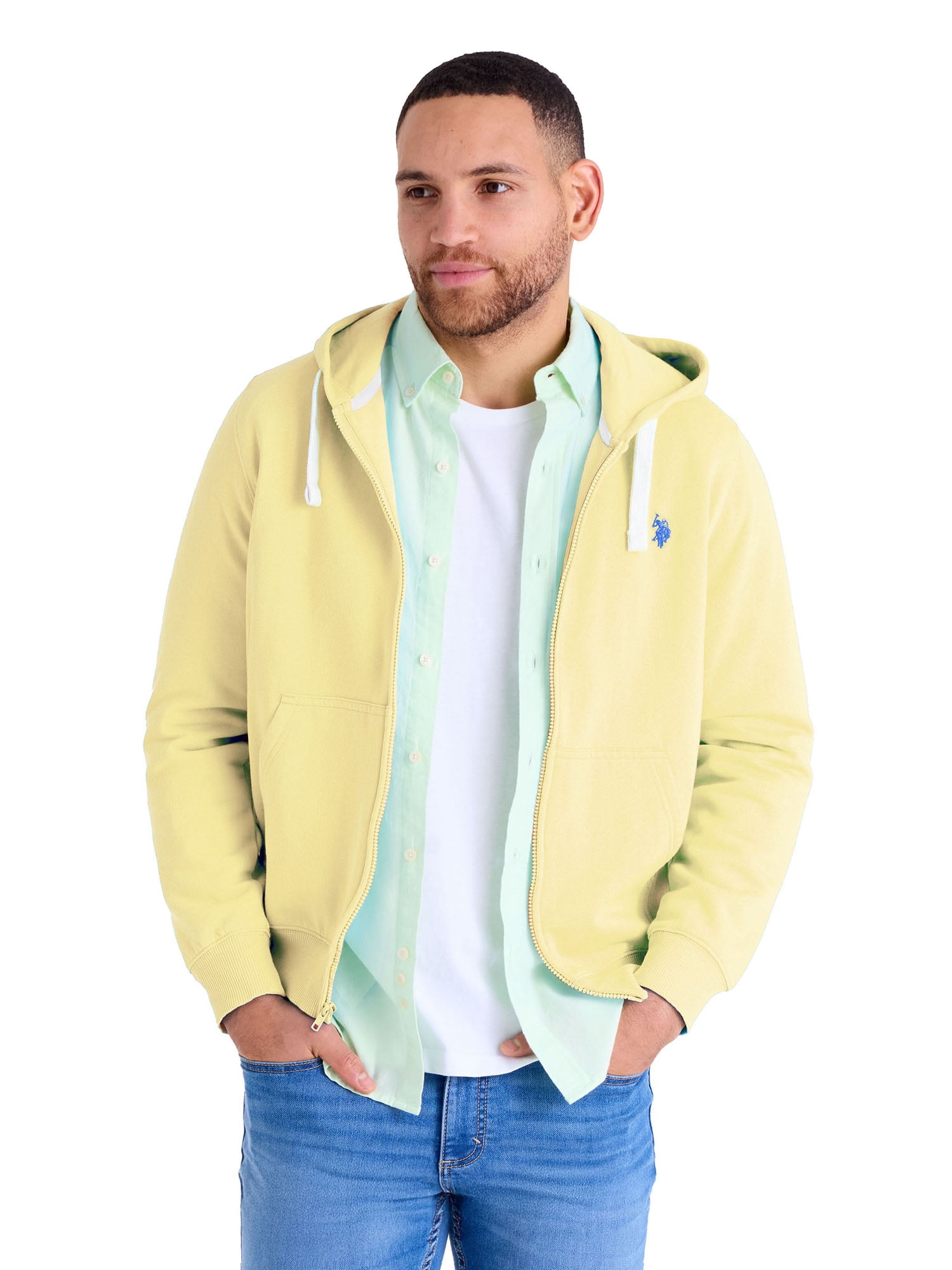 U.S. Polo Assn. Men's Everyday Full Zip Fleece Hoodie