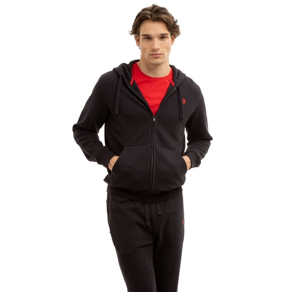 U.S. Polo Assn. Men's Everyday Full Zip Fleece Hoodie
