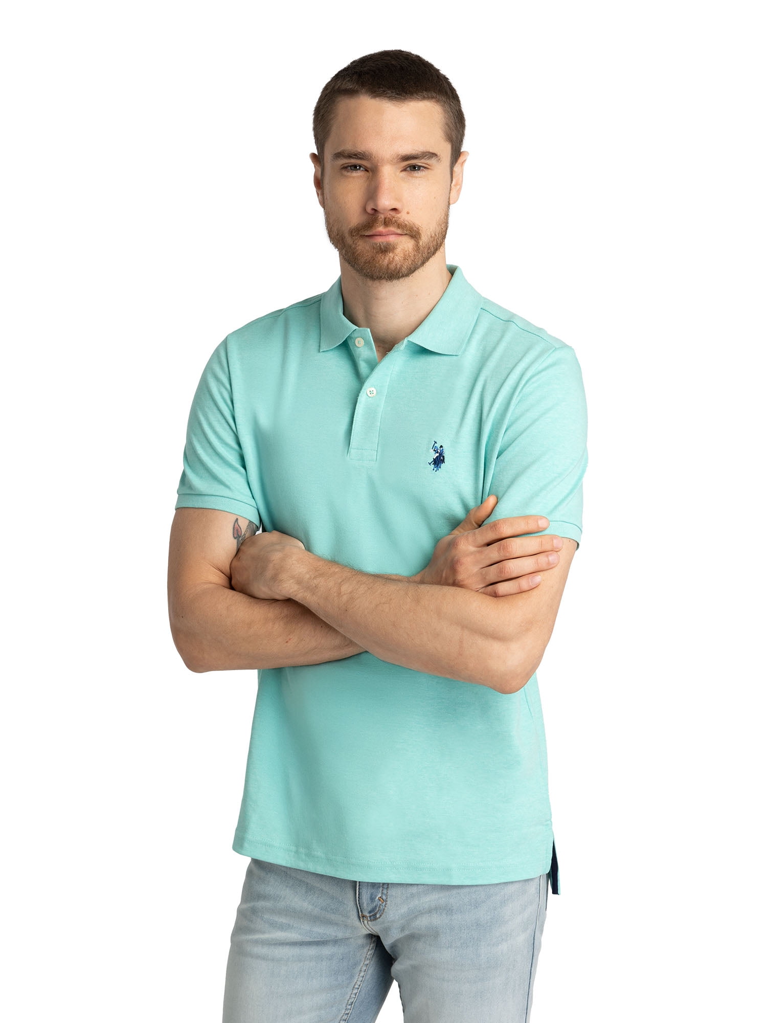 U.S. Polo Assn. Men's Interlock Polo Shirt