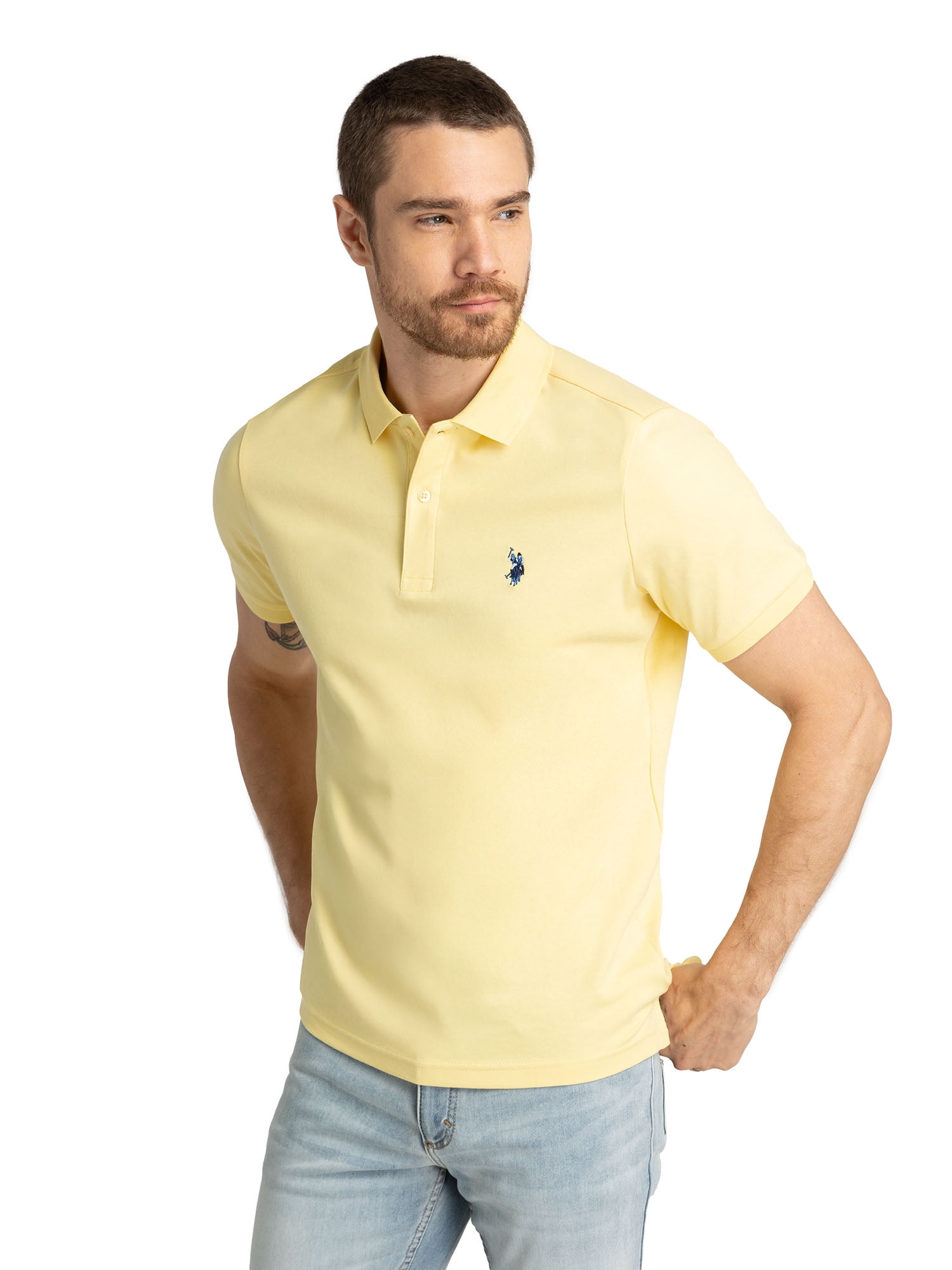 U.S. Polo Assn. Men's Interlock Polo Shirt