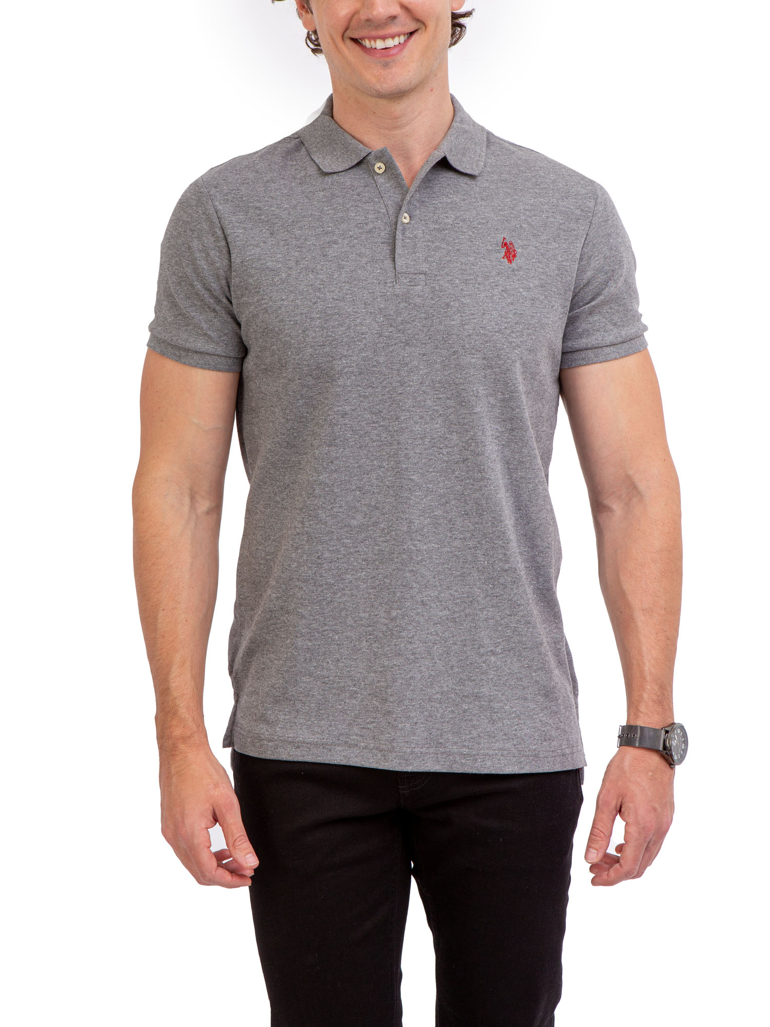 U.S. Polo Assn. Men's Interlock Polo Shirt - image 1 of 4