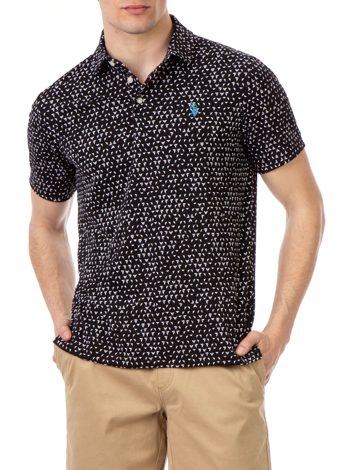 U.S. Polo Assn. Men s Interlock Printed Polo Shirt