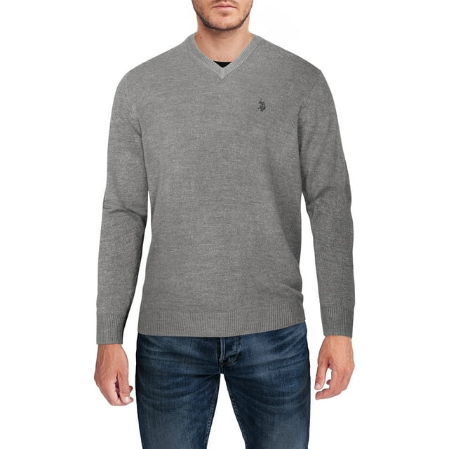 U.S. Polo Assn. Men's Jersey V-Neck Sweater