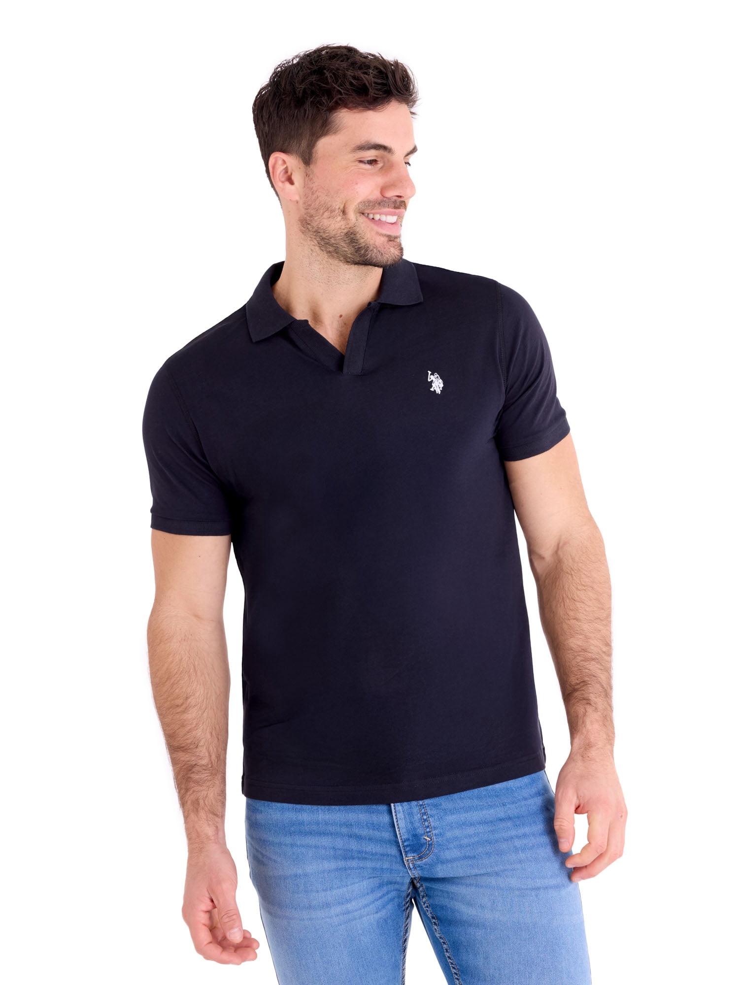U.S. Polo Assn. Men's Johnny Collar Polo Shirt