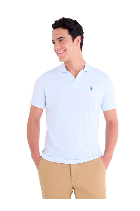 Men's Johnny Collar Polo Shirt