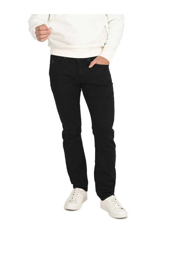 Men's Slim Straight Knit Denim Jean