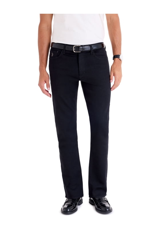 Men's Slim Straight Knit Denim Jean