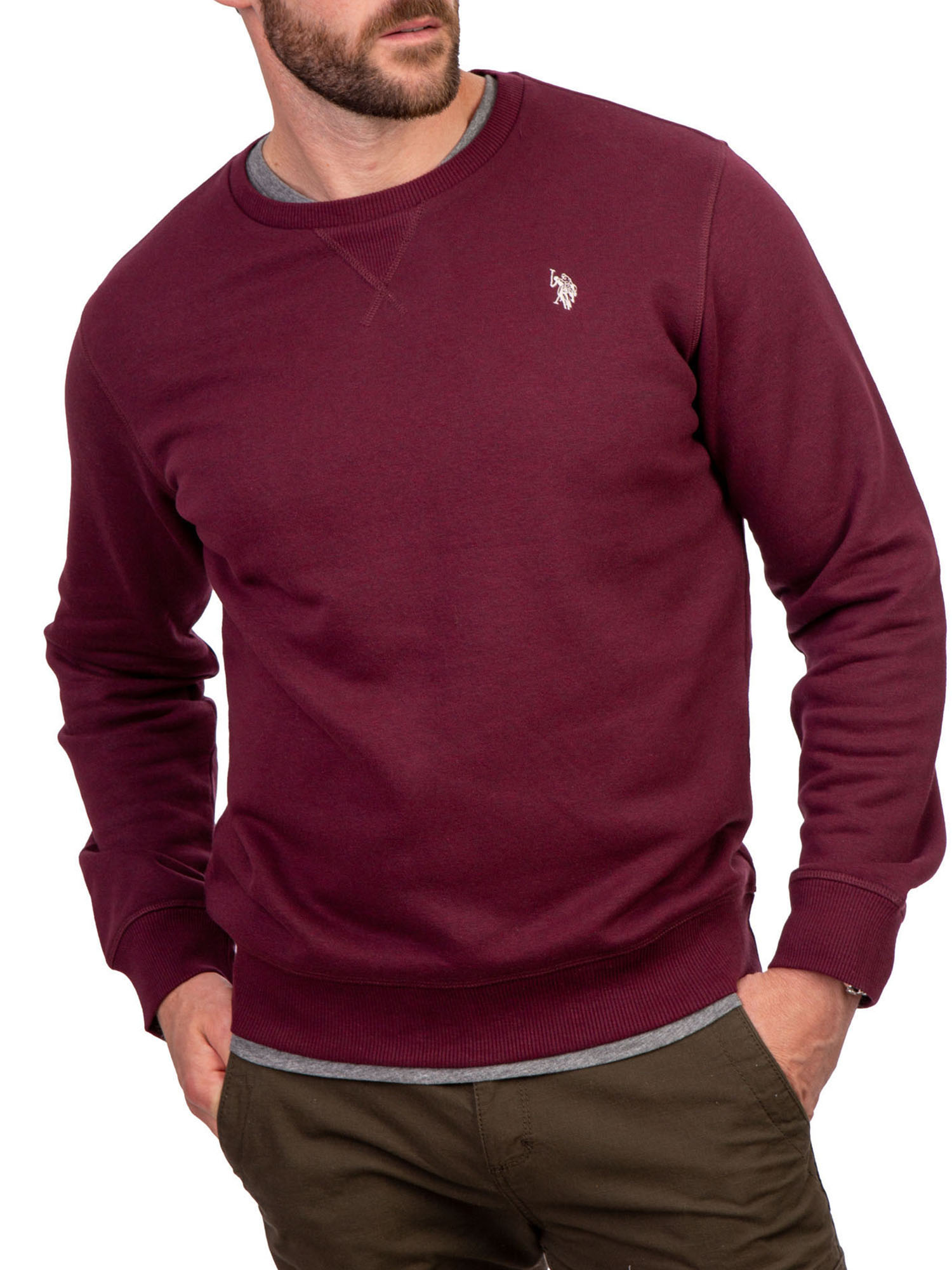 U.S. Polo Assn. Men's Knit Sweater Shirt - image 1 of 4