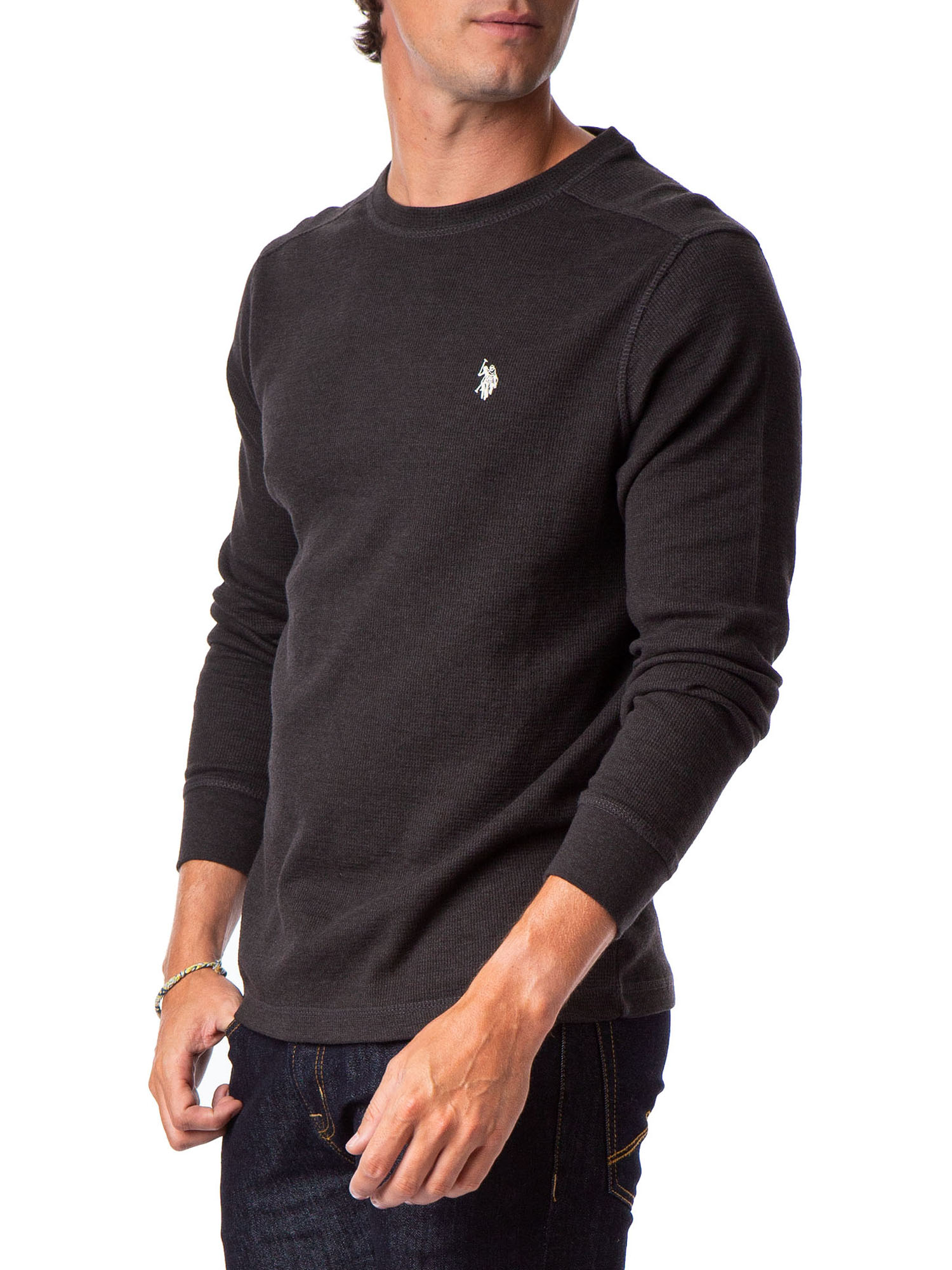 U.S. Polo Assn. Men's Knit Thermal T-Shirt - image 1 of 2
