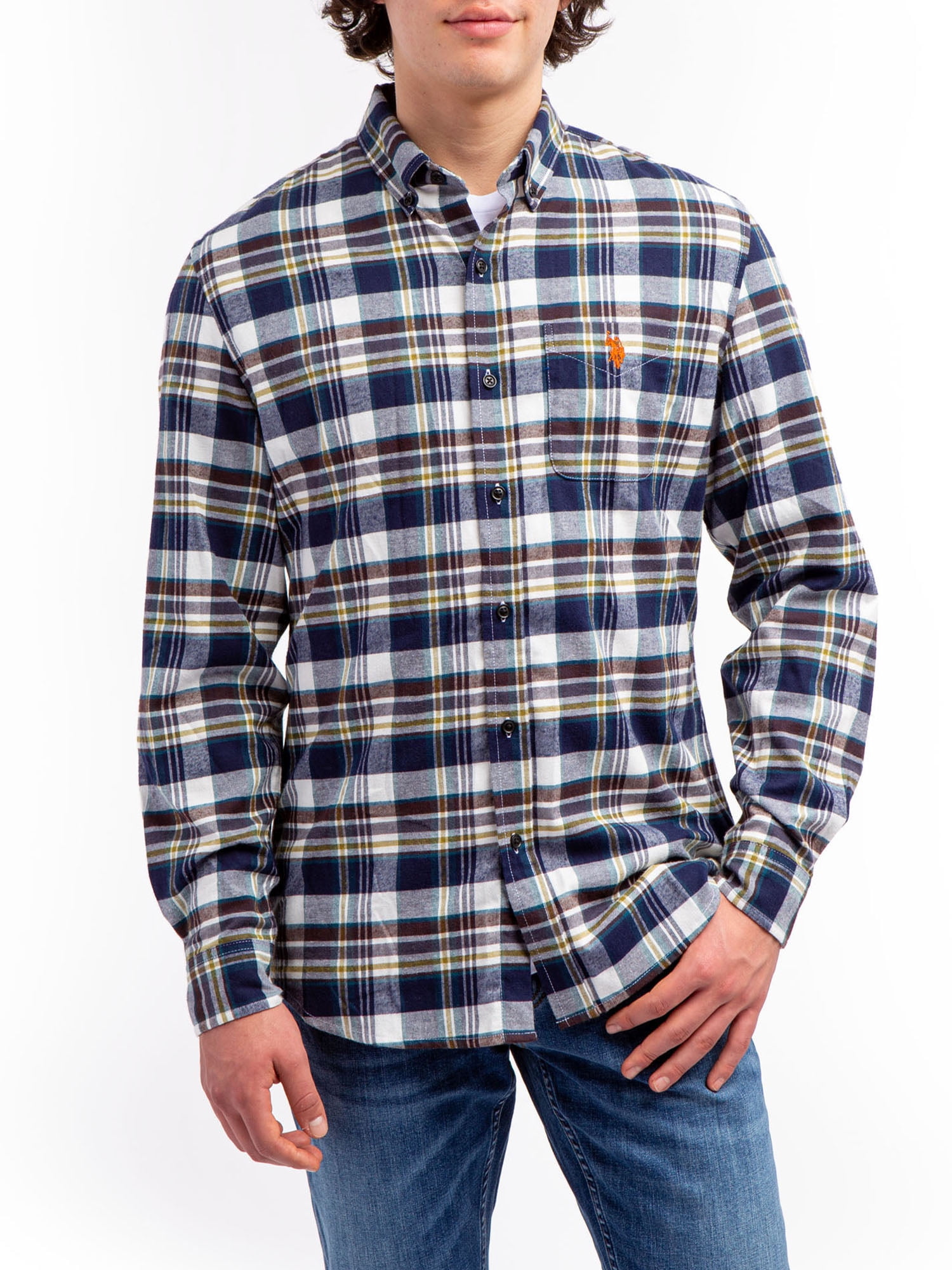 U.S. Polo Assn. Men's Long Sleeve Button Down Shirt