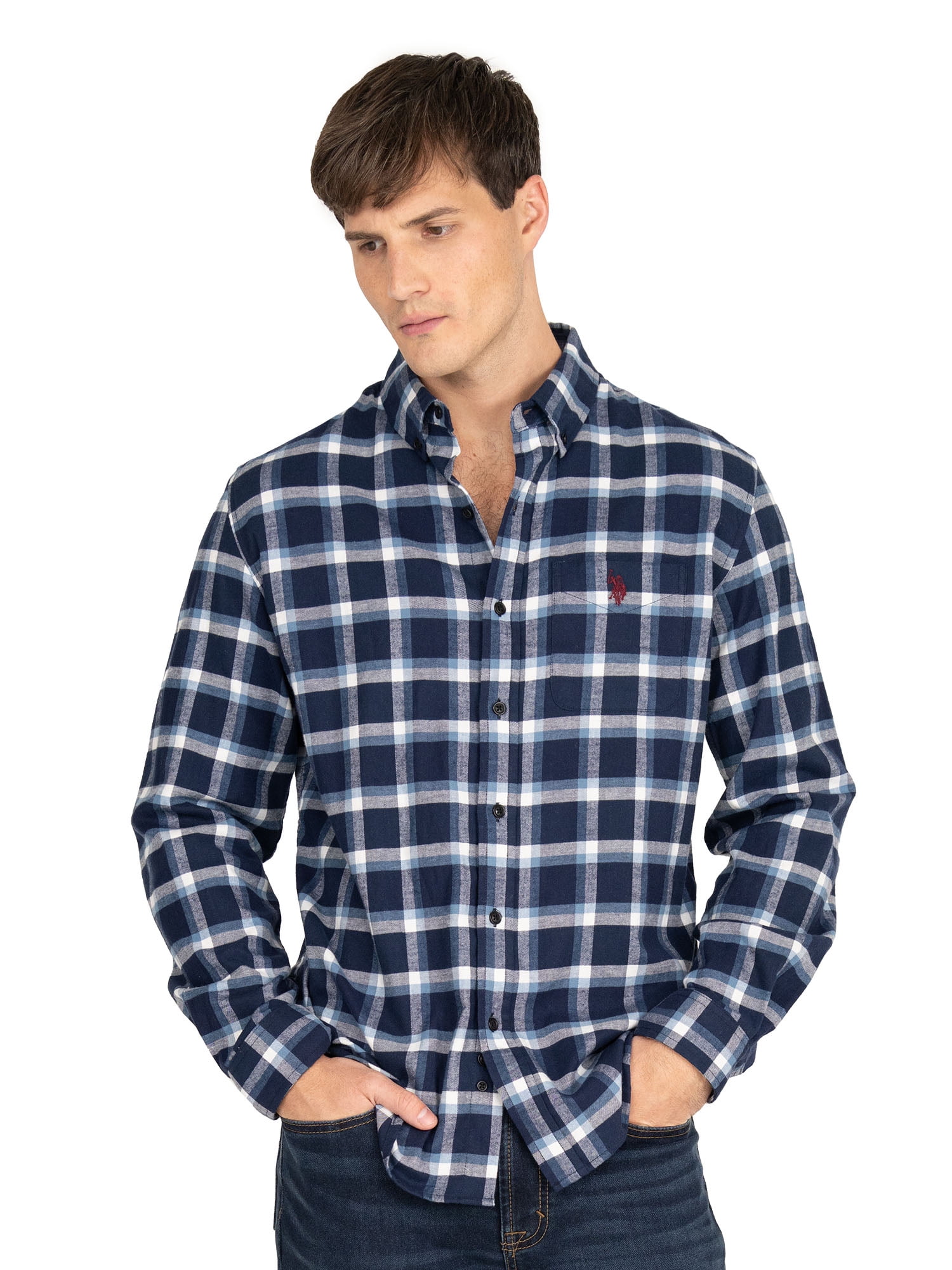 U.S. Polo Assn. Men's Long Sleeve Buttondown Shirt