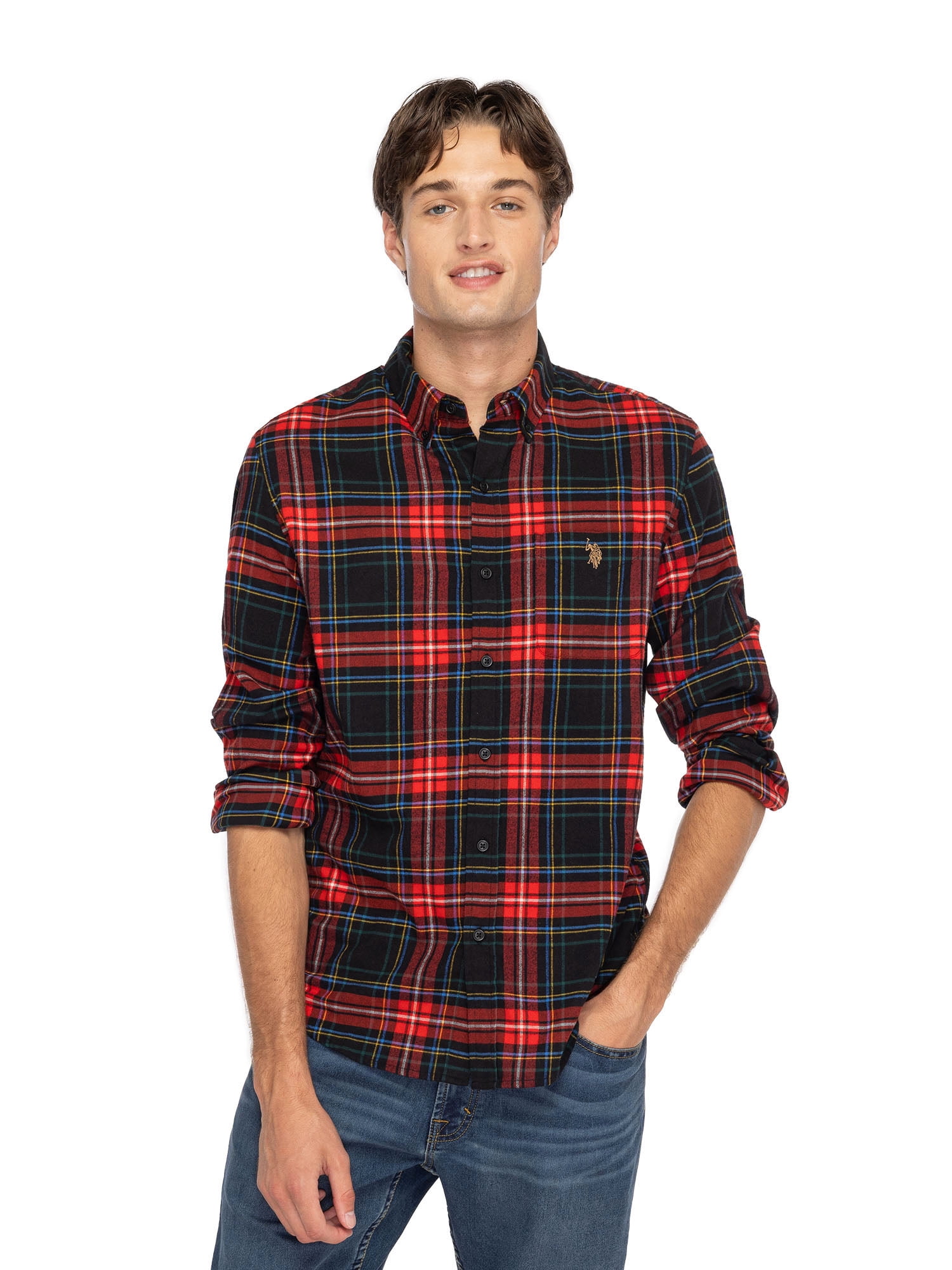 U.S. Polo Assn. Men's Long Sleeve Buttondown Shirt