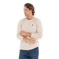 thumbnail image 1 of U.S. Polo Assn. Men's Cotton Crewneck Tee with Long Sleeves, Sizes S-XL, 1 of 5