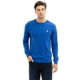 thumbnail image 1 of U.S. Polo Assn. Men's Cotton Crewneck Tee with Long Sleeves, Sizes S-XL, 1 of 4