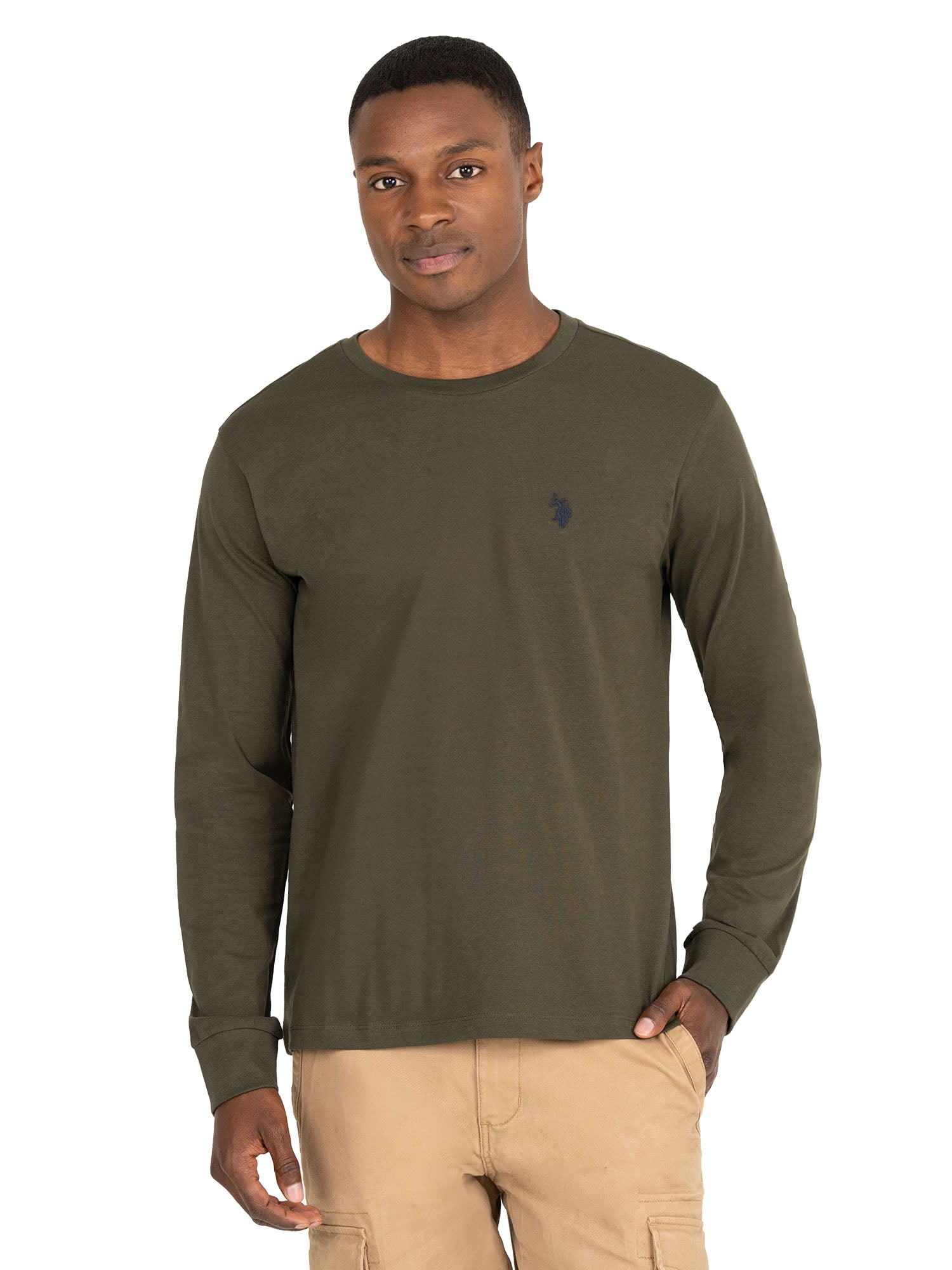U.S. Polo Assn. Men's Long Sleeve Crew Tee