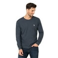 thumbnail image 1 of U.S. Polo Assn. Men's Cotton Crewneck Tee with Long Sleeves, Sizes S-XL, 1 of 4