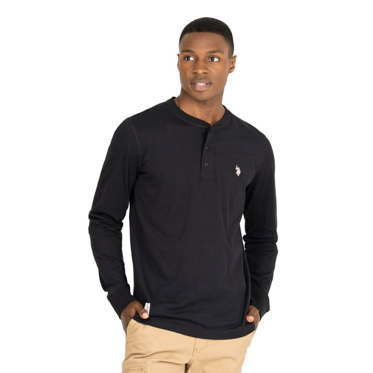 Henley shirt for men hotsell